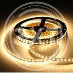 СД лента Devol LS-5050-60LED-IP20-WW Теплая, цена за 5м (KHA No:A-117) (1/100) купить ОПТОМ в Донецке ДНР, ЛНР, Макеевке, Мариуполе, Горловке, Енакиево, Харцызске, Шахтерске, Луганске, Алчевске ЭлектроХозТорг 