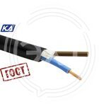 Провод соединительный ПВС 2х1,5 черный ГОСТ (Кабель-Арсенал) (100м) купить ОПТОМ в Донецке ДНР, ЛНР, Макеевке, Мариуполе, Горловке, Енакиево, Харцызске, Шахтерске, Луганске, Алчевске ЭлектроХозТорг 