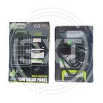 Солнечная панель 6v15w с функцией заряда аккумуляторов 18650 GD-100S купить ОПТОМ в Донецке ДНР, ЛНР, Макеевке, Мариуполе, Горловке, Енакиево, Харцызске, Шахтерске, Луганске, Алчевске ЭлектроХозТорг 