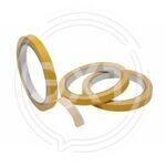 Скотч двухсторонний клейкая лента узкий 19мм 8м (16/96) купить ОПТОМ в Донецке ДНР, ЛНР, Макеевке, Мариуполе, Горловке, Енакиево, Харцызске, Шахтерске, Луганске, Алчевске ЭлектроХозТорг 